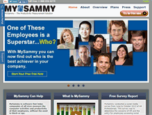 Tablet Screenshot of mysammy.com